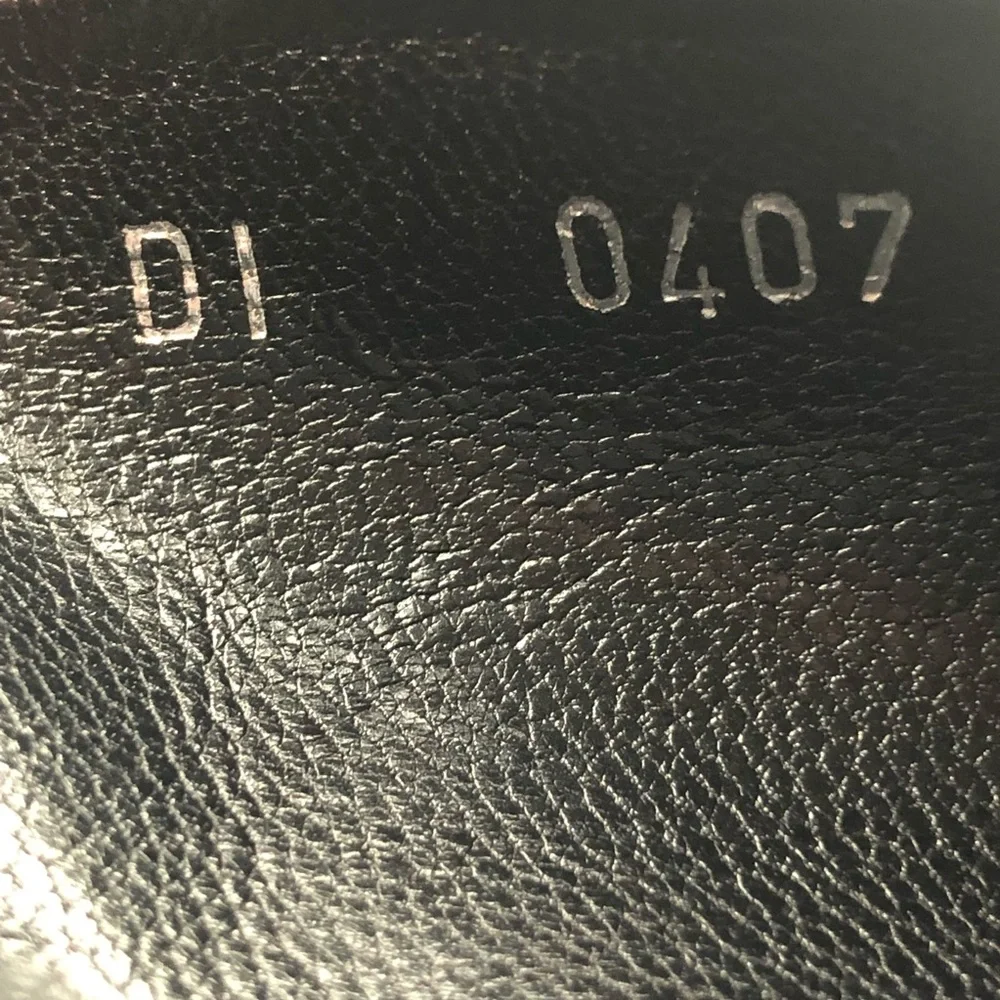 Dior Suede Tall Boots Black Leather US 39 - Picture 11 of 16